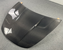 V3 style carbon fiber bonnet hood for Model 3