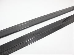 Dry carbon fiber side skirts for BMW F87 M2 M2C