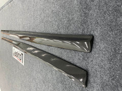 carbon fiber PSM style side skirts for W205 C63 AMG 15+