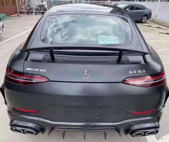 BS style carbon fiber body kit front bumper lip diffuser side skirts spoiler rear vent scoop For GT50 GT53