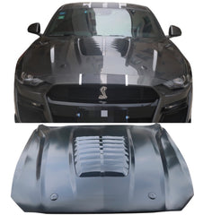 MP Concepts Shelby  GT500 Style  Aluminum Carbon Fiber  Engine Hood For Mustang 2015-17