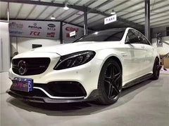 Brabs carbon fiber front lip  for W205 C63 C63s coupe