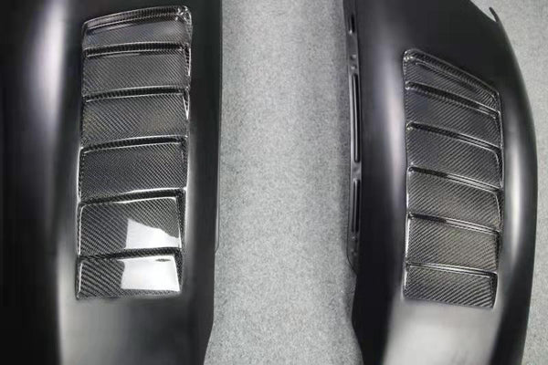 Carbon Fiber Half Carbon  Side Fenders Vent For Mclaren650s