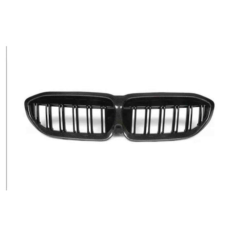 New items of carbon fiber grille for  G20 G28 3 series glossy black front grille