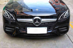 E-class w213 upgrade E63 AMG  Body Parts with front bumper grill and diffuser