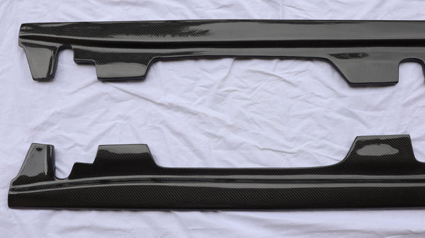 E style Carbon fiber  side skirt for 3 series E92 E93 M3