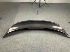 V style carbon fiber rear trunk wing for BMW E93 spoiler