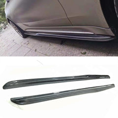PSM Style Carbon Fiber Side Skirts For C Class W205 C63 AMG Sedan/Coupe