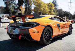 GT4 style  carbon fiber rear wing for Mclaren 570s 570gt 540c rear spoiler