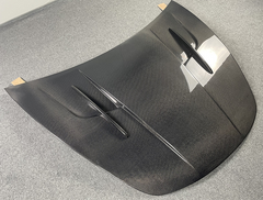 V3 style carbon fiber bonnet hood for Model 3