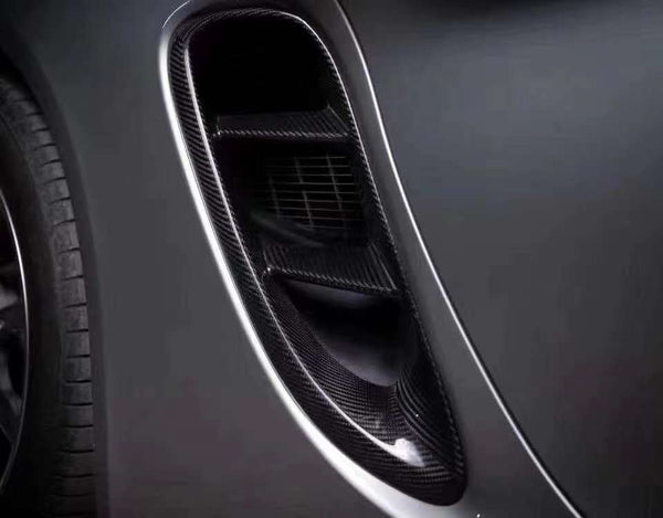 carbon Side vent trim cover for cayman 718