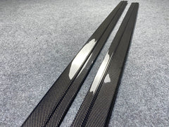 MP style dry carbon fiber side skirts for F87 M2 M2C