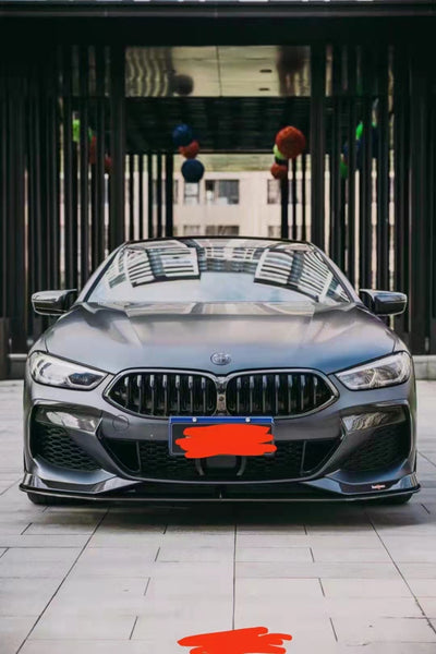 Ac style carbon fiber front lip  rear diffuser spoiler for 8 series G14 G15 G16