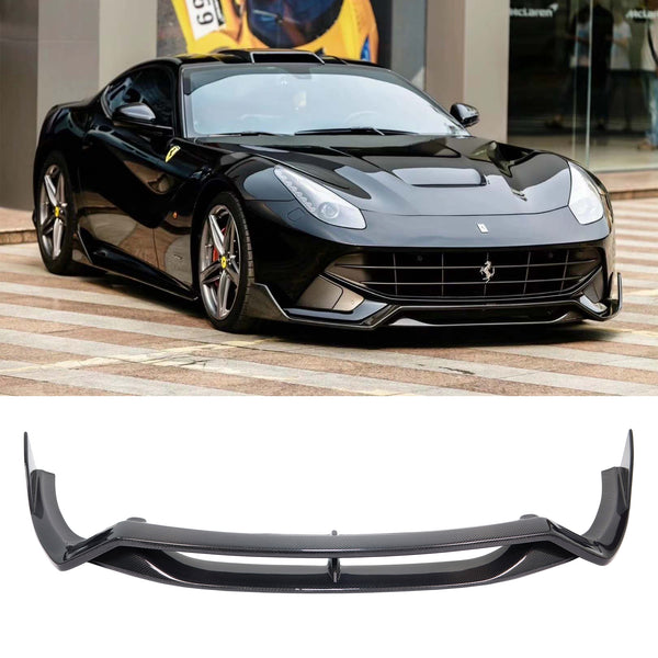 DMC style body kit carbon fiber front lip side skirts rear diffuser for F12