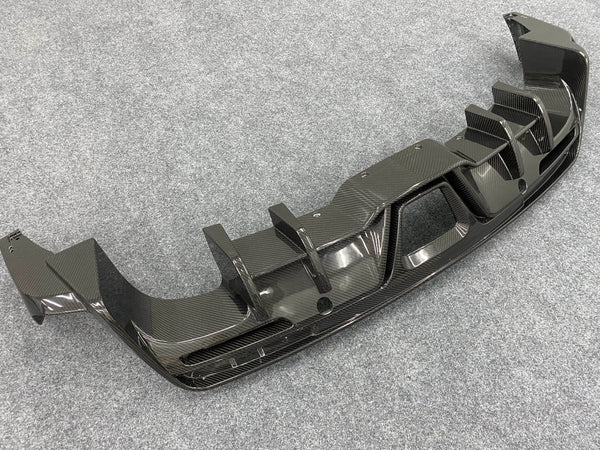 TOM`S carbon fiber rear diffuser for Supra GR A90