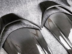 Carbon fiber body kit seat covers for W205 C63 AMG