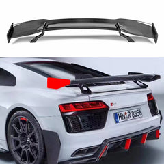 GT style Carbon fiber rear wing spoiler for TT TTS MK3 TTRS R8 S3 S4 S5 2015-2019