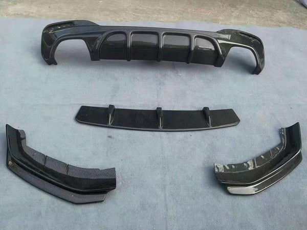 FD style rear diffuser for  G30 M tech carbon fiber body kit