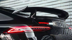 GTR style carbon fiber body kit rear spoiler wing for Amg gt40.gt50 gt43 gt53 4 DOORS