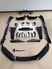 Carbon fiber front lip side skirt rear diffusion wing for BMW I8