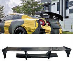 TOP SECRET style carbon fiber rear spoiler fit for GTR 35