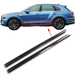 Dry carbon sticker new bentley bentayga headlights taillight, door trim carbon fiber trim