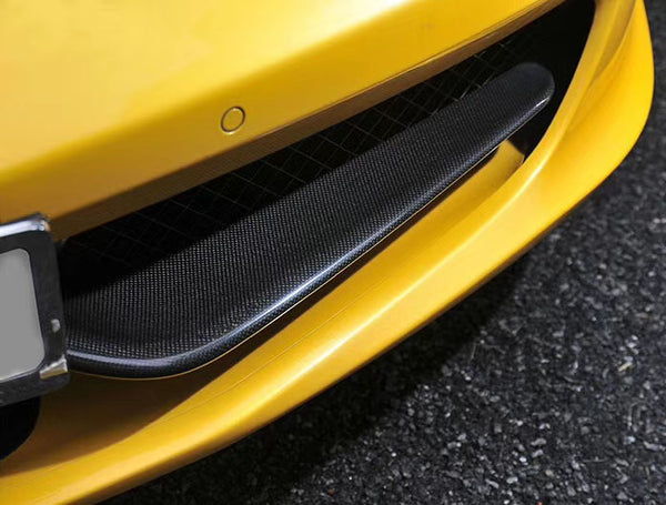 Carbon front bumper air splitter for ferrari 458 ITALIA AND SPIDER front lip