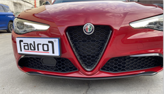 Original style carbon fiber body kit small front lip for Romeo Giulia