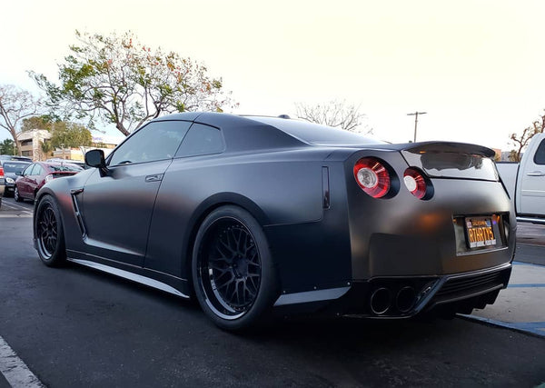 Carbon fiber duckbill trunk for GT-R35 nissan