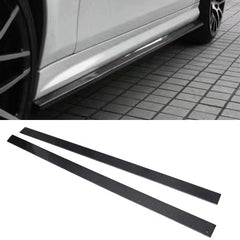 Carbon Fiber W204 Side Skirts for C Class W204 C204 C63 AMG 2012 UP
