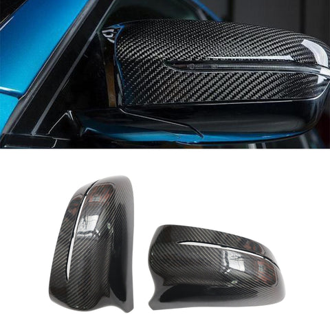 Carbon fiber car body kit side mirrors cover for F90 M5