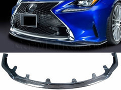 Lexus RC350 F-sport carbon fiber front lip