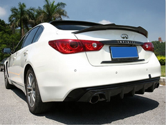 PSM style dry carbon fiber spoiler for infiniti Q50