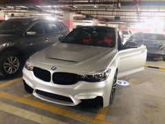 F80 F82 M3 M4 Aluminium hood GTS design for bonnet engine cover