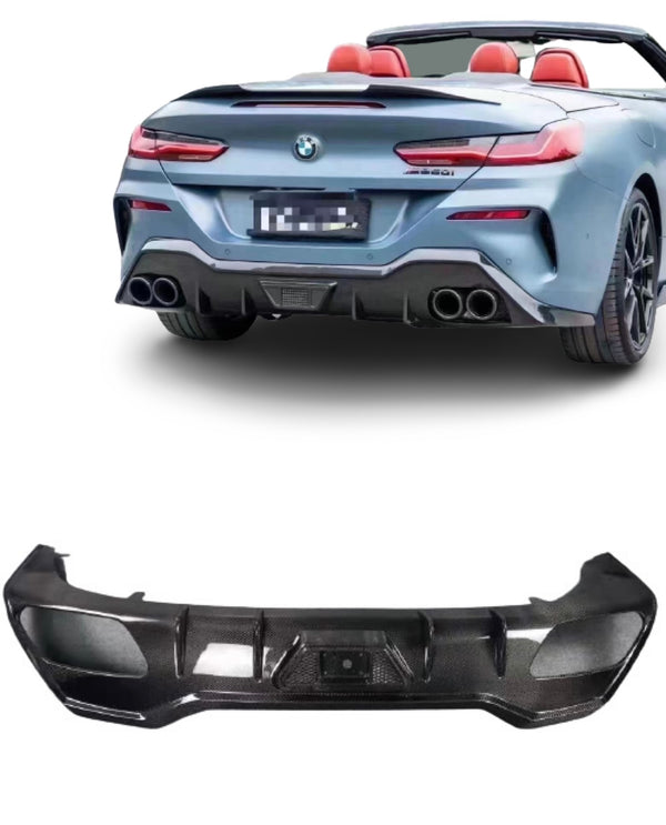 Carbon Fiber Rear Diffuser For bmw 8 series AC couple Four door