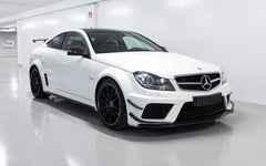 carbon fiber body kit front lip for w204 C Class c63 Black series 2012-2014