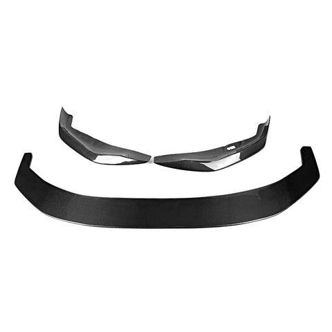 AC style carbon fiber front bumper lip for 5 series G30 G38 2017-2019