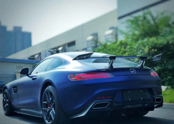 Carbon Fiber Rear Spoiler Wing For AMG GT AMG GTS AMG GTR
