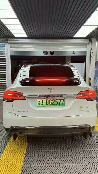 RPMtesla`S Supplier Carbon fiber Revozpot style front lip rear diffused side skirt Spoiler Tesla model X