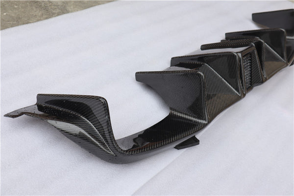 Carbon fiber LED rear diffuser for F87 M2 competition