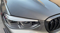 HM design  carbon fiber hood   for F97 X3M F98 X4M carbon bonnet