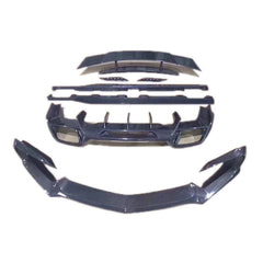 R-style car  body kit for AMG GT GTS carbon fiber front lip side skirts rear diffuser spoiler wing er lip front bar chin lip