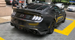 Carbon fiber rear diffuser for Ford Mustang 2015+