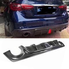 Carbon Fiber Front Lip For Q50 Q50S Q50L facelift 2018-2020