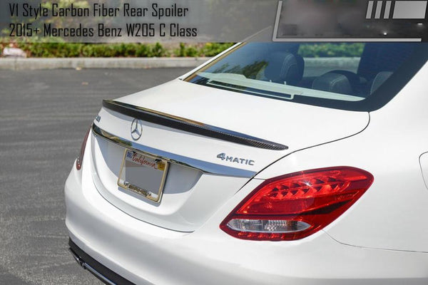 carbon fiber rear wing for C class w205 C180 C200 C260 C43 C63