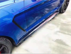 CMST style carbon fiber side skirts for Ford Mustang 2015-2020