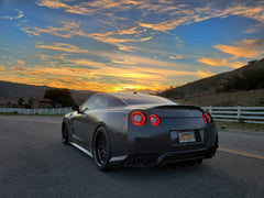 Carbon fiber duckbill trunk for GT-R35 nissan