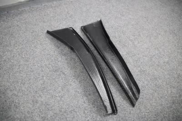 Carbon Fiber C blades Carnard  For BMW E92 M3