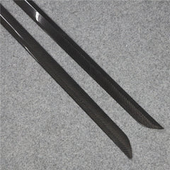 Dry carbon sticker new bentley bentayga headlights taillight, door trim carbon fiber trim