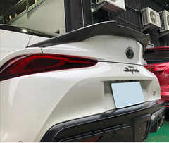 V style dry carbon spoiler for Toyota new Supra A90